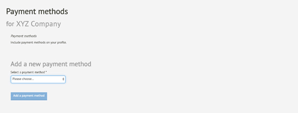 Add payment methods that you want to make sure your customers know that you accept